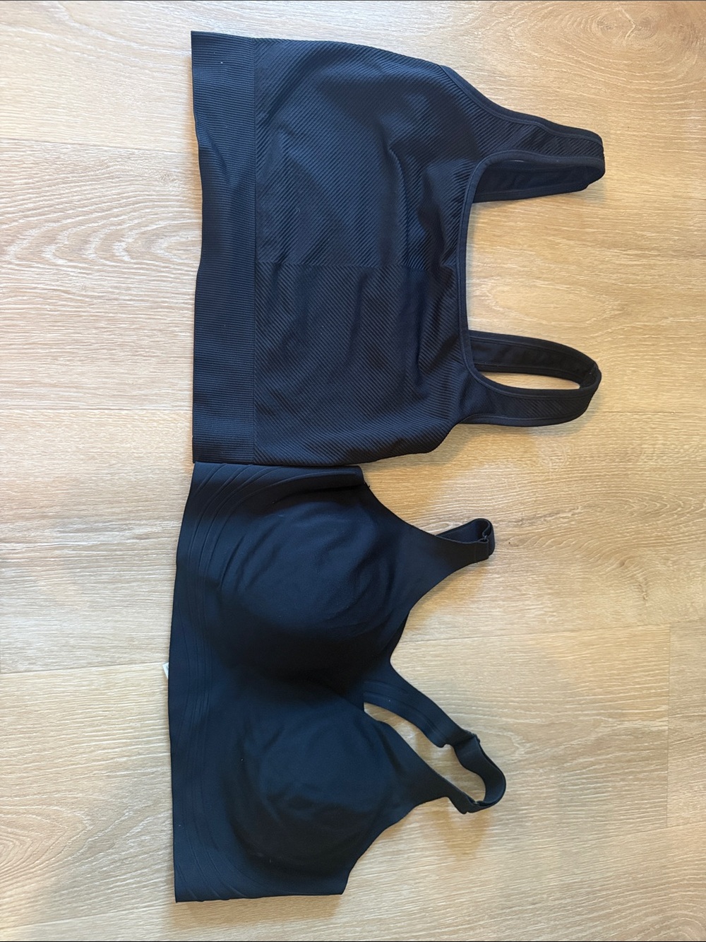 Two all in motion Black Seamless Active Bras
